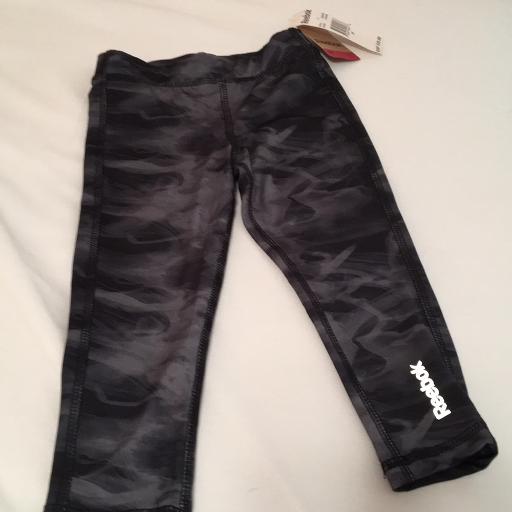 Brand New Black Reebok Workout Leggings ] Size 3T